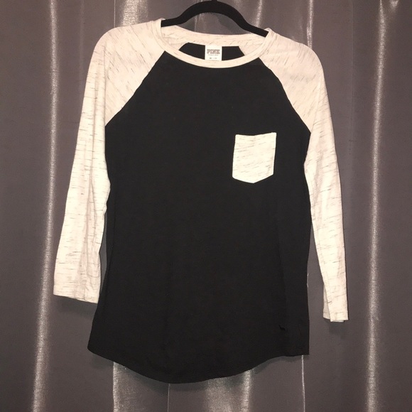 PINK Victoria's Secret Tops - Victoria’s Secret Pink Long Sleeve Top XS